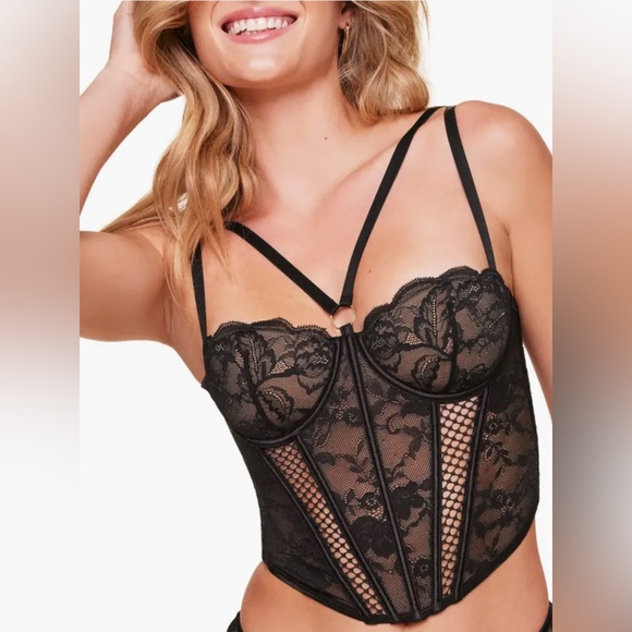 Adore me Dominika Lined size 34DD / M in black - Picture 1 of 6
